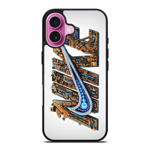 SWOOSH LOGO NIKE MECHANIC iPhone 16 Plus Case