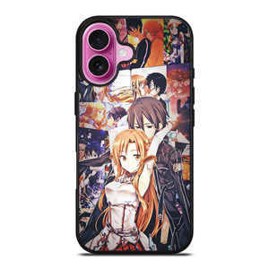 SWORD ART ONLINE KIRITO AND ASUNA LOVE iPhone 16 Plus Case SWORD ART ONLINE KIRITO AND ASUNA LOVE iPhone 16 Plus Case
