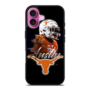 TEXAS LONGHORNS AUSTIN iPhone 16 Plus Case TEXAS LONGHORNS AUSTIN iPhone 16 Plus Case