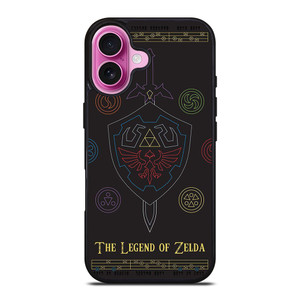 THE LEGEND OF ZELDA GAME ICON LOGO iPhone 16 Plus Case