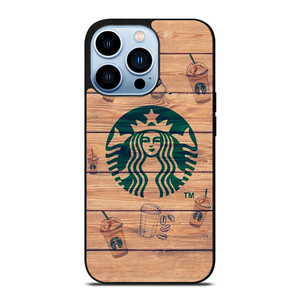 COFFEESHOP STARBUCK WOODEN LOGO iPhone 13 Pro Max Case