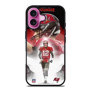 TOM BRADY TAMPA BAY BUCCANEERS iPhone 16 Plus Case TOM BRADY TAMPA BAY BUCCANEERS iPhone 16 Plus Case