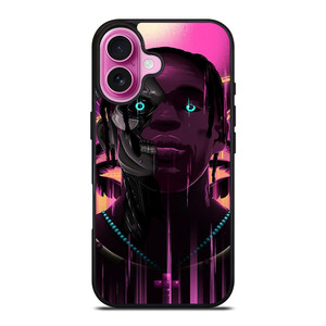 TRAVIS SCOTT CONCERT FORNITE iPhone 16 Plus Case TRAVIS SCOTT CONCERT FORNITE iPhone 16 Plus Case