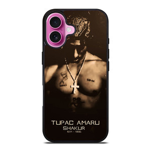 TUPAC AMARU SHAKUR iPhone 16 Plus Case