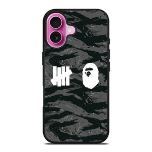 UNDEFEATED BAPE LOGO CAMO iPhone 16 Plus Case UNDEFEATED BAPE LOGO CAMO iPhone 16 Plus Case