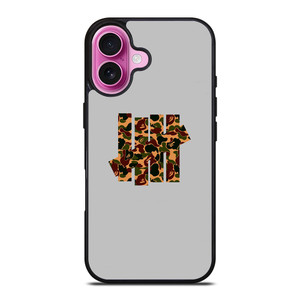 UNDEFEATED LOGO BAPE CAMO iPhone 16 Plus Case UNDEFEATED LOGO BAPE CAMO iPhone 16 Plus Case