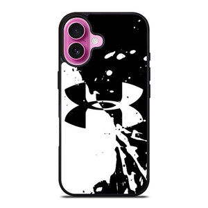 UNDER ARMOUR BLACK WHITE iPhone 16 Plus Case