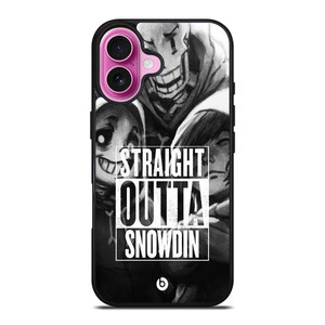 UNDERTALE STRAIGHT OUTTA SNOWDIN iPhone 16 Plus Case UNDERTALE STRAIGHT OUTTA SNOWDIN iPhone 16 Plus Case