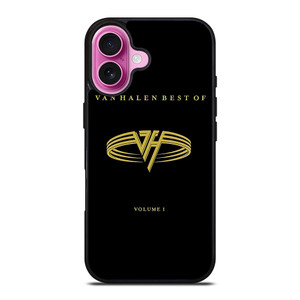 VAN HALLEN BEST OF ALBUM LOGO iPhone 16 Plus Case VAN HALLEN BEST OF ALBUM LOGO iPhone 16 Plus Case