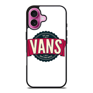 VANS CLASSIC LOGO BADGE iPhone 16 Plus Case VANS CLASSIC LOGO BADGE iPhone 16 Plus Case
