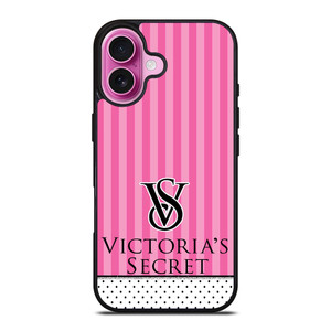 VICTORIA'S SECRET LOGO POLKADOT STRIPE iPhone 16 Plus Case VICTORIA'S SECRET LOGO POLKADOT STRIPE iPhone 16 Plus Case