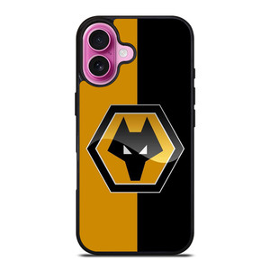 WOLVERHAMPTON WANDERERS FOOTBALL LOGO iPhone 16 Plus Case WOLVERHAMPTON WANDERERS FOOTBALL LOGO iPhone 16 Plus Case