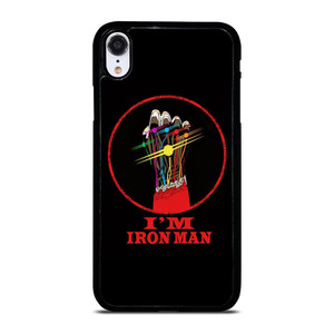 I AM IRON MAN INFINITY STONE iPhone XR Case