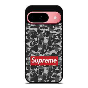 CAMO BAPE SUPREME GREY Google Pixel 9 Case CAMO BAPE SUPREME GREY Google Pixel 9 Case