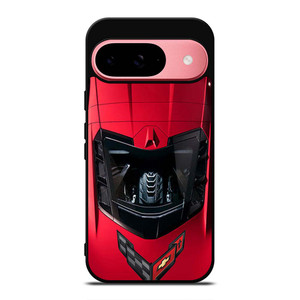 CORVETTE CHEVY RED CAR Google Pixel 9 Case