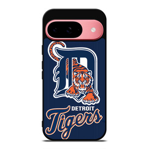 DETROIT TIGERS INITIAL Google Pixel 9 Case DETROIT TIGERS INITIAL Google Pixel 9 Case