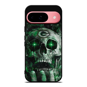 GREEN BAY PACKERS FOOTBALL SKULL SYMBOL Google Pixel 9 Case GREEN BAY PACKERS FOOTBALL SKULL SYMBOL Google Pixel 9 Case
