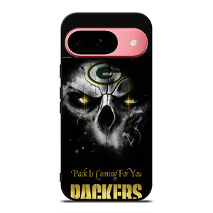 GREEN BAY PACKERS SKULL Google Pixel 9 Case GREEN BAY PACKERS SKULL Google Pixel 9 Case