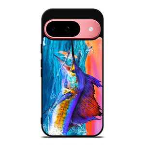 GUY HARVEY ISLAND MARLIN BOAT 2 Google Pixel 9 Case