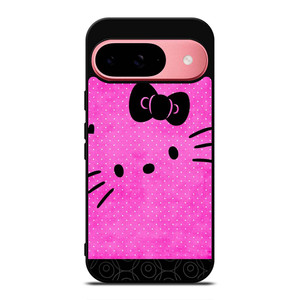 HELLO KITTY PINK BLACK Google Pixel 9 Case