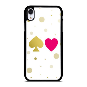 KATE SPADE AND HEART NEW YORK LOGO iPhone XR Case
