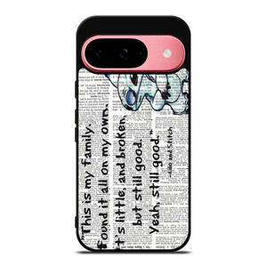 LILO AND STITCH QUOTES Disney Google Pixel 9 Case LILO AND STITCH QUOTES Disney Google Pixel 9 Case