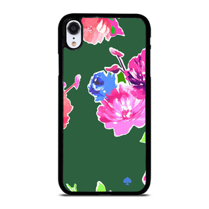 KATE SPADE NEW YORK GREEN FLORAL iPhone XR Case