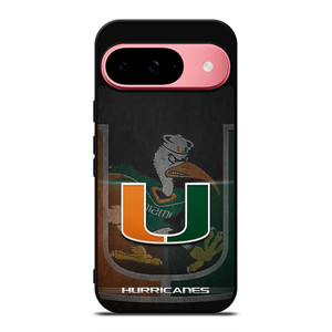 MIAMI HURRICANES UM 3 Google Pixel 9 Case MIAMI HURRICANES UM 3 Google Pixel 9 Case