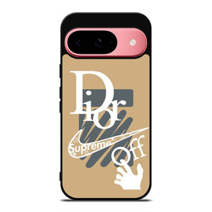 OFF WHITE DIOR SUPREME LOGO Google Pixel 9 Case OFF WHITE DIOR SUPREME LOGO Google Pixel 9 Case