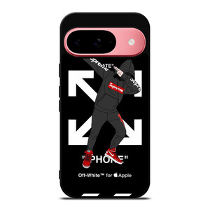 OFF WHITE X DAB SUPREME ILLUSTRATION Google Pixel 9 Case OFF WHITE X DAB SUPREME ILLUSTRATION Google Pixel 9 Case