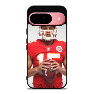 PATRICK MAHOMES KANSAS CITY CHIEFS Google Pixel 9 Case PATRICK MAHOMES KANSAS CITY CHIEFS Google Pixel 9 Case