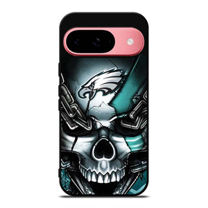 PHILADELPHIA EAGLES SKULL LOGO Google Pixel 9 Case PHILADELPHIA EAGLES SKULL LOGO Google Pixel 9 Case