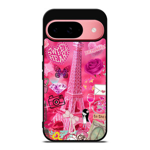 PINK PARIS CUTE Google Pixel 9 Case
