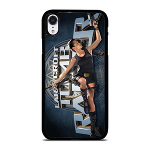 LARA CROFT TOMB RAIDER iPhone XR Plastic Black iPhone XR Case