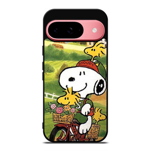 SNOOPY THE PEANUTS BICYCLE Google Pixel 9 Case SNOOPY THE PEANUTS BICYCLE Google Pixel 9 Case
