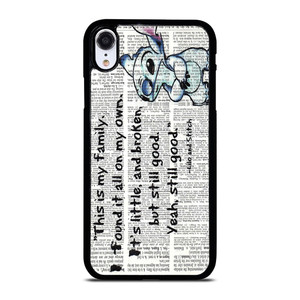 LILO AND STITCH QUOTES Disney iPhone XR Case