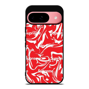 SUPREME MELTED RED ARTWORK Google Pixel 9 Case SUPREME MELTED RED ARTWORK Google Pixel 9 Case