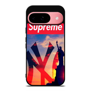 SUPREME NEW YORK LOGO Google Pixel 9 Case SUPREME NEW YORK LOGO Google Pixel 9 Case