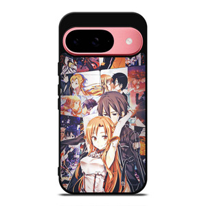 SWORD ART ONLINE KIRITO AND ASUNA LOVE Google Pixel 9 Case SWORD ART ONLINE KIRITO AND ASUNA LOVE Google Pixel 9 Case