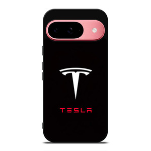 TESLA ELECTRIC CAR LOGO Google Pixel 9 Case TESLA ELECTRIC CAR LOGO Google Pixel 9 Case