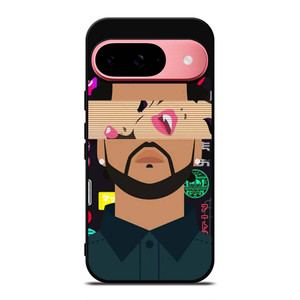 THE WEEKND XO CARTOON Google Pixel 9 Case THE WEEKND XO CARTOON Google Pixel 9 Case