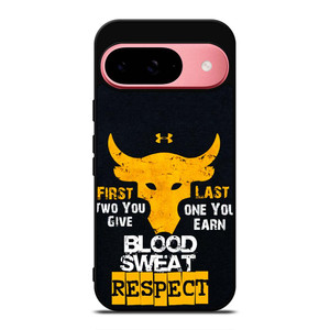 UNDER ARMOUR PROJECT ROCK BLOOD SWEAT Google Pixel 9 Case UNDER ARMOUR PROJECT ROCK BLOOD SWEAT Google Pixel 9 Case