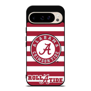 ALABAMA CRIMSON TIDE ROLL A TIDE STRIPE LOGO 946 Google Pixel 9 Pro Case