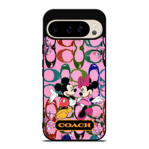 COACH PINK MICKEY MINNIE 946 Google Pixel 9 Pro Case COACH PINK MICKEY MINNIE 946 Google Pixel 9 Pro Case