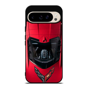 CORVETTE CHEVY RED CAR 946 Google Pixel 9 Pro Case