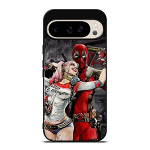 DEADPOOL HARLEY QUINN ART LOVE 946 Google Pixel 9 Pro Case