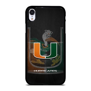 MIAMI HURRICANES UM 3 iPhone XR Case MIAMI HURRICANES UM 3 iPhone XR Case