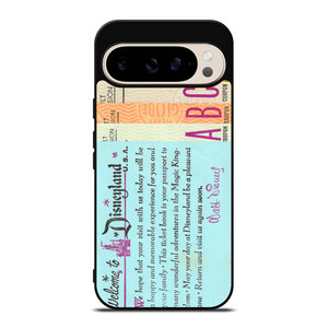 DISNEY WORLD TICKET BOOK 946 Google Pixel 9 Pro Case DISNEY WORLD TICKET BOOK 946 Google Pixel 9 Pro Case