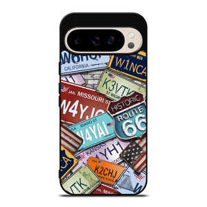 HISTORICAL ROUTE 66 NUMBER PLATE 946 Google Pixel 9 Pro Case