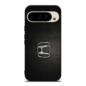HONDA CHROME LOGO LEATHER 946 Google Pixel 9 Pro Case HONDA CHROME LOGO LEATHER 946 Google Pixel 9 Pro Case